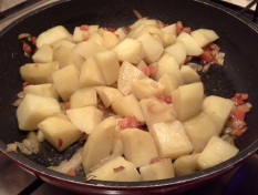 merluzzo saporito al forno con patate.7
